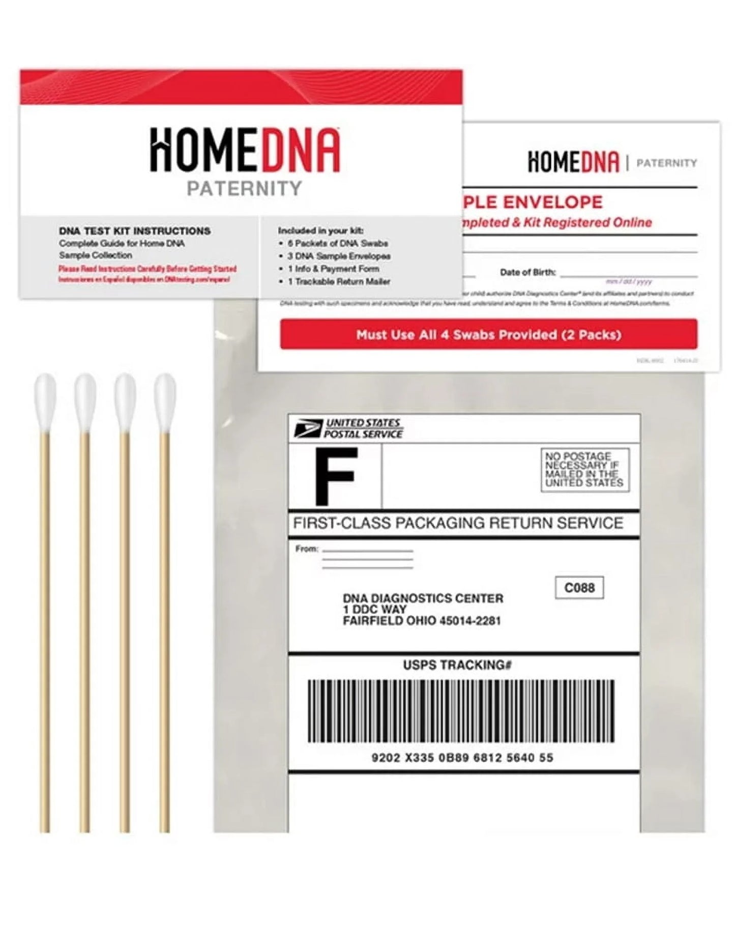 Home DNA Paternity Kit - 1 Ct