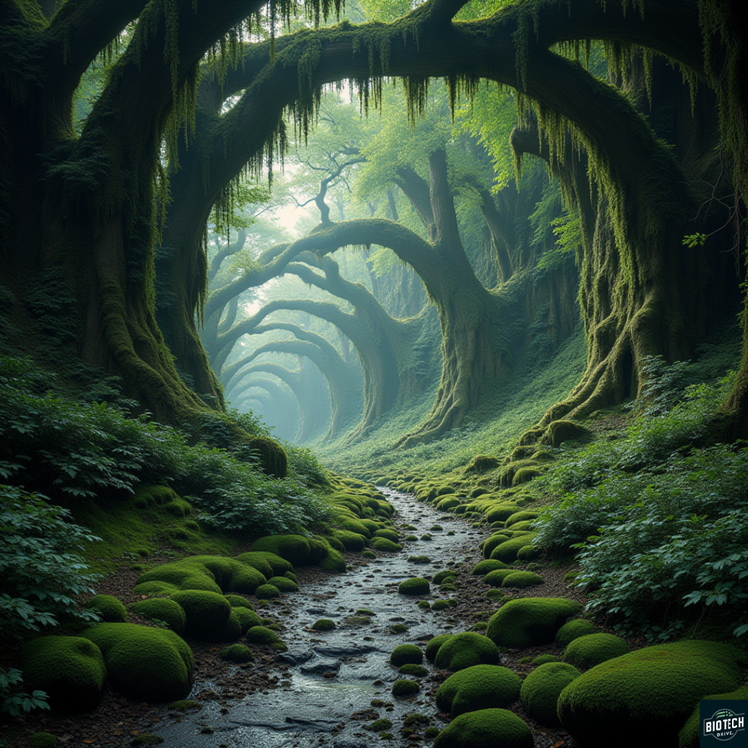 Forest Pathway - NFT BioDigital Art