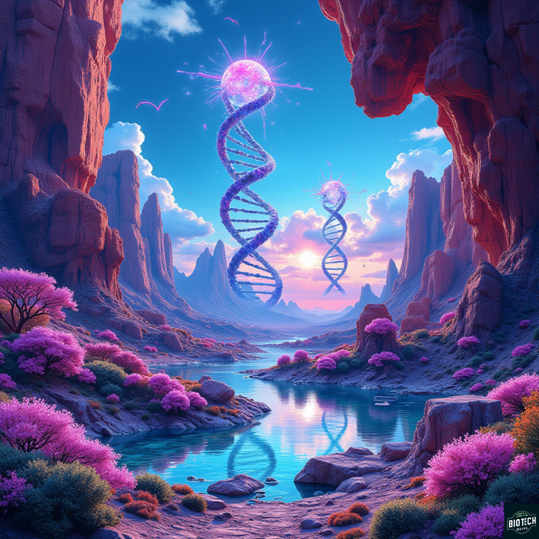 Genesis Canyons (NFT) - BioDigital Art