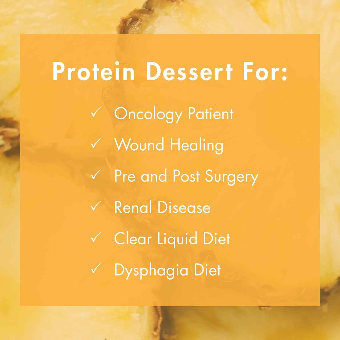 Prosource Gelatein plus Pineapple: 20 Grams of Proteins. Ideal for Clear Liquid Diets, Swallowing Difficulties, Dialysis and Oncology.