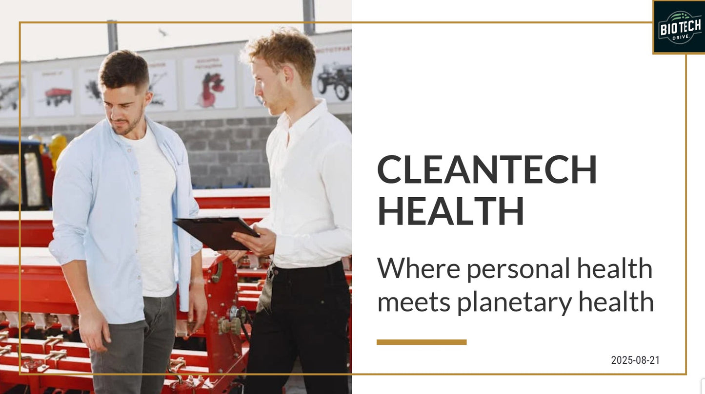 CleanTech Health App