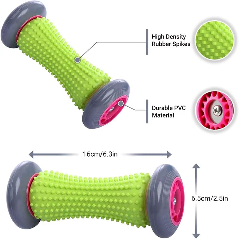 Ultimate Foot Massager & Yoga Massage Ball Set for Muscle Relaxation and Plantar Fascia Relief - Perfect for Sports and Fitness!