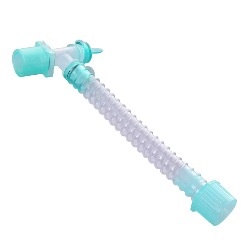 Anesthesia Breathing Circuit Thread Extension Tube Retractable Suction Tube