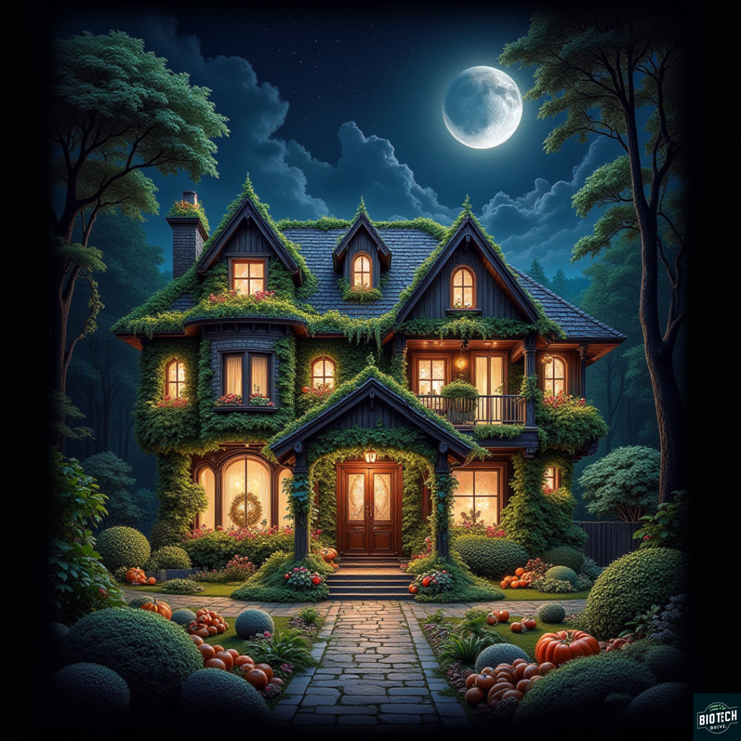 Moonlit Haven – NFT : BioDigital Art