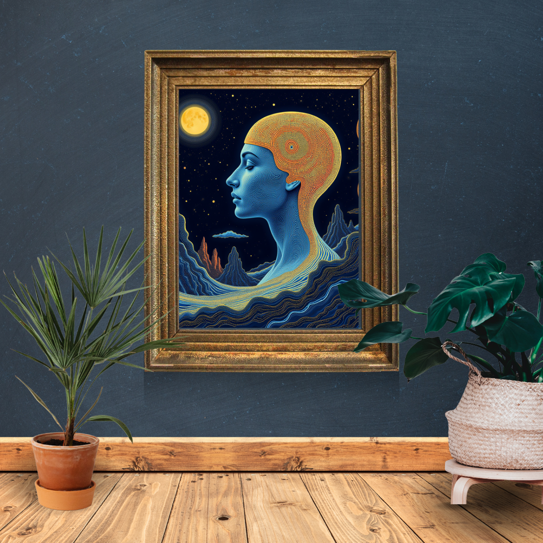 Celestial Motif - (NFT) BioDigital Art