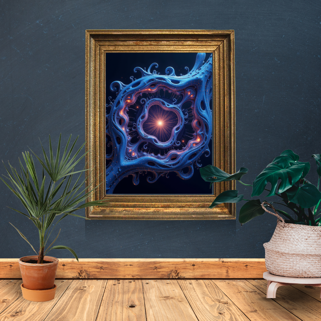 Celestial Convergence (NFT) - BioDigital Art