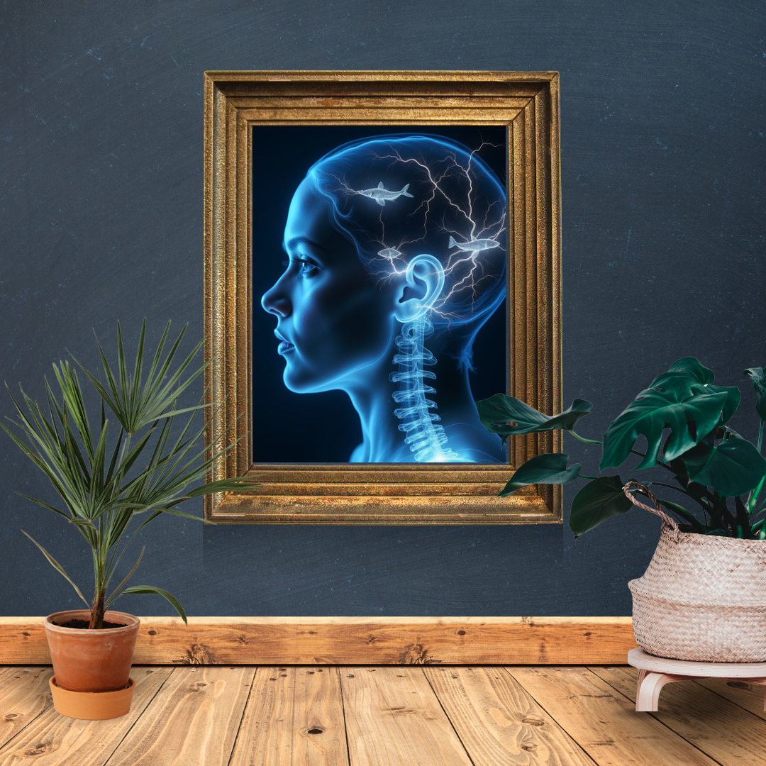 Neural Elegance X-Ray - (NFT) BioDigital Art