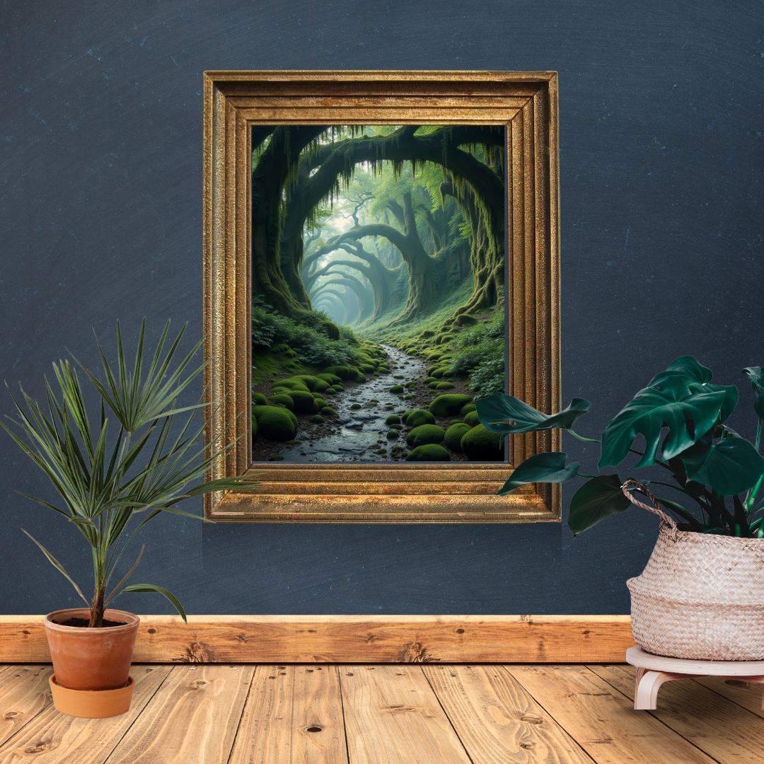 Forest Pathway - NFT BioDigital Art