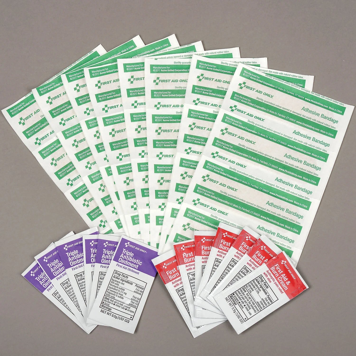 First Aid Kit, 25-Person ANSI Compliant, Plastic