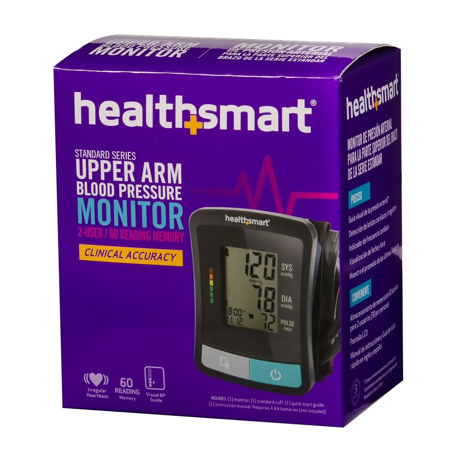 Automatic Digital Blood Pressure Monitor with Large Cuff for Precise Health Assessment