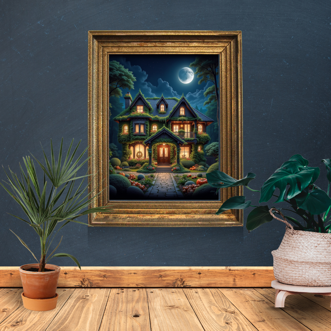 Moonlit Haven – NFT : BioDigital Art