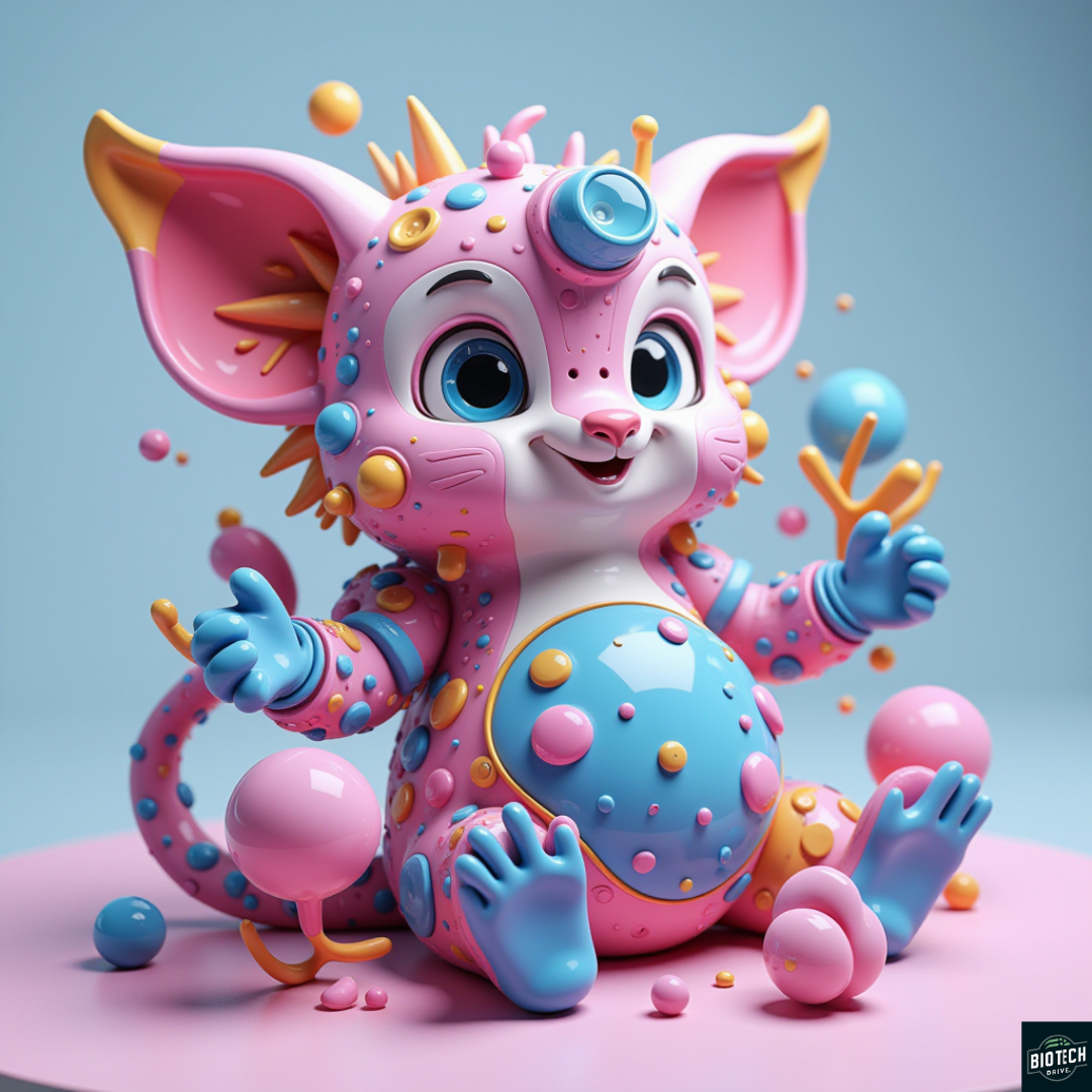 Vibrant Fantasy NFT - (BioDigital Art)