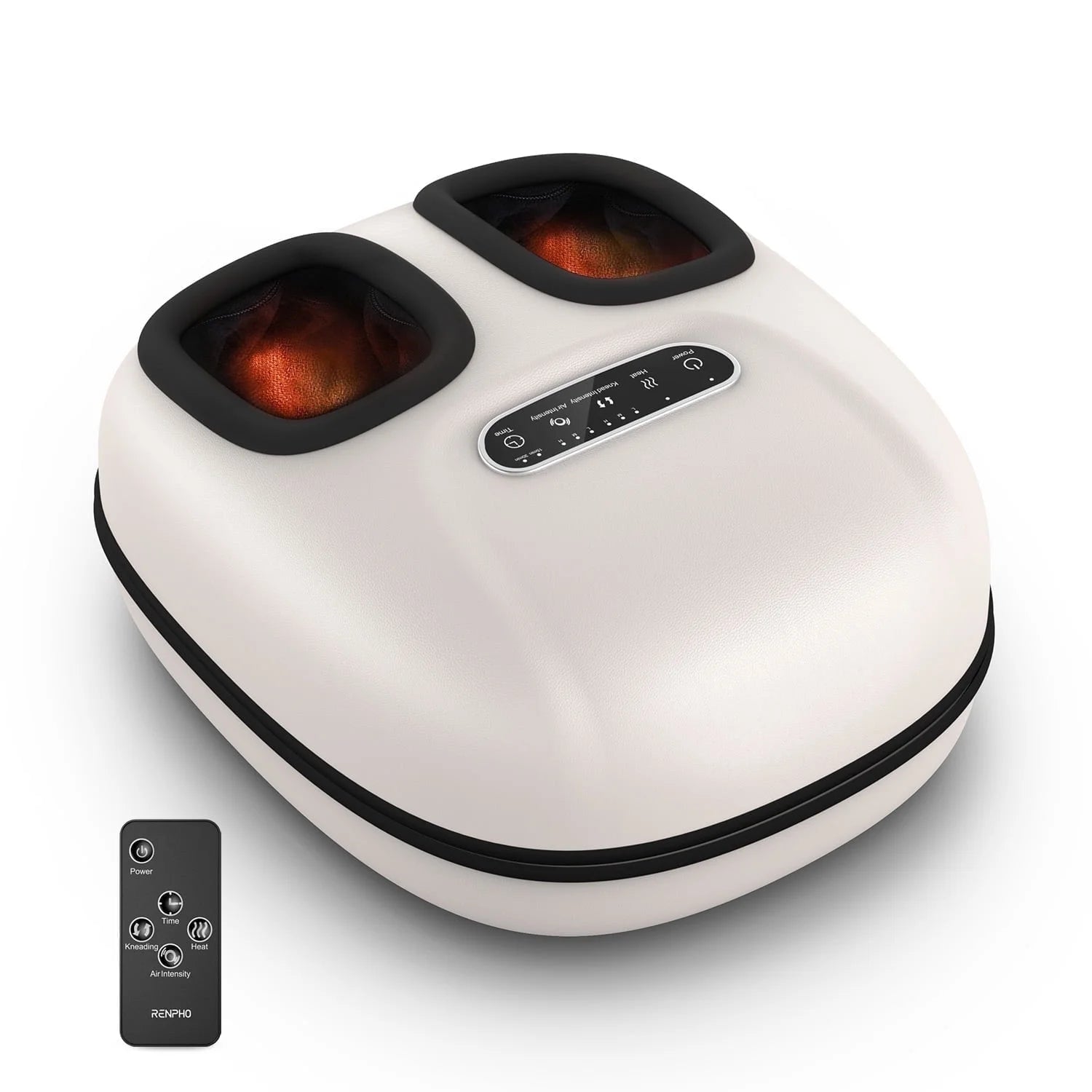 Relaxing Foot Massager with Heat - Perfect for Tired Feet & Improved Blood Circulation, Fits Up to Size 11, Ideal Gift!