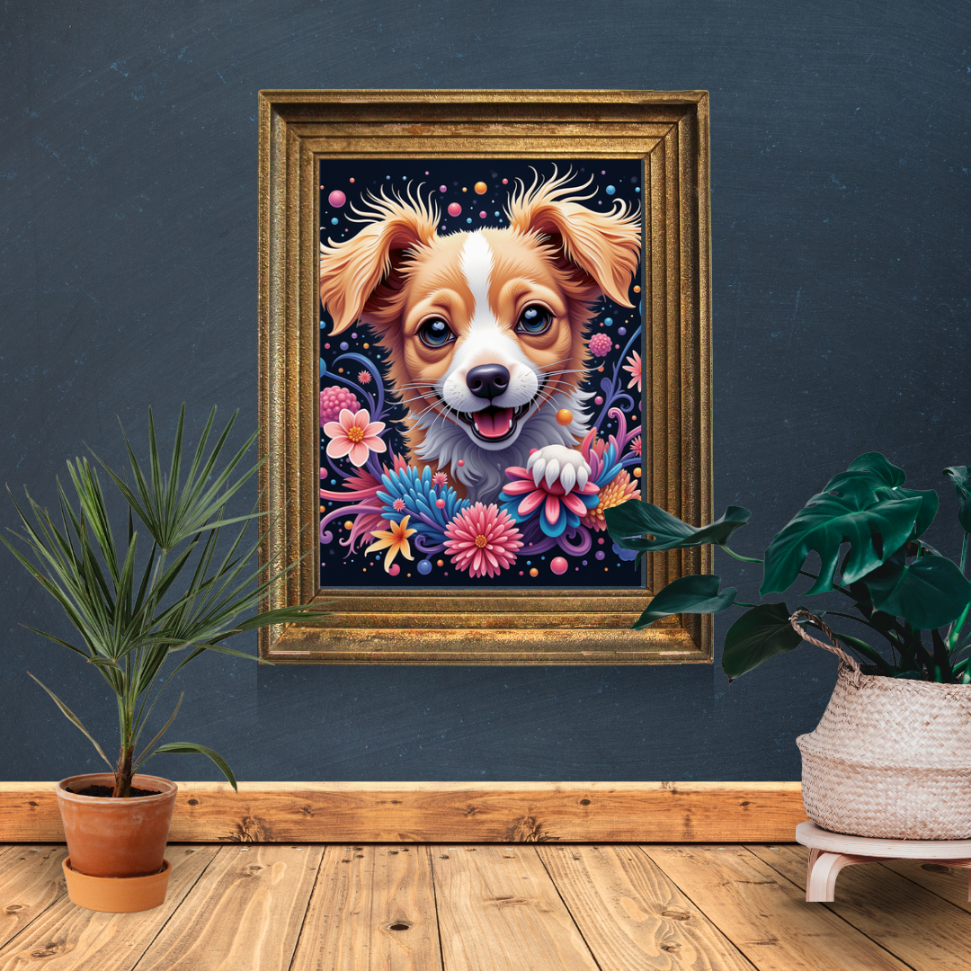 Enchanting Dog – NFT : BioDigital Art