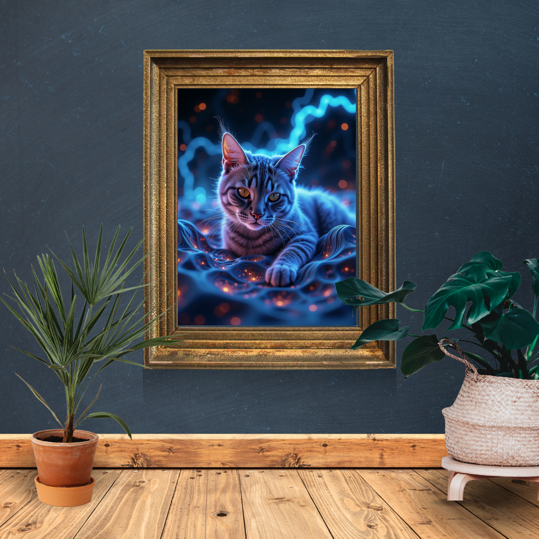 Cat - NFT: BioDigital Art