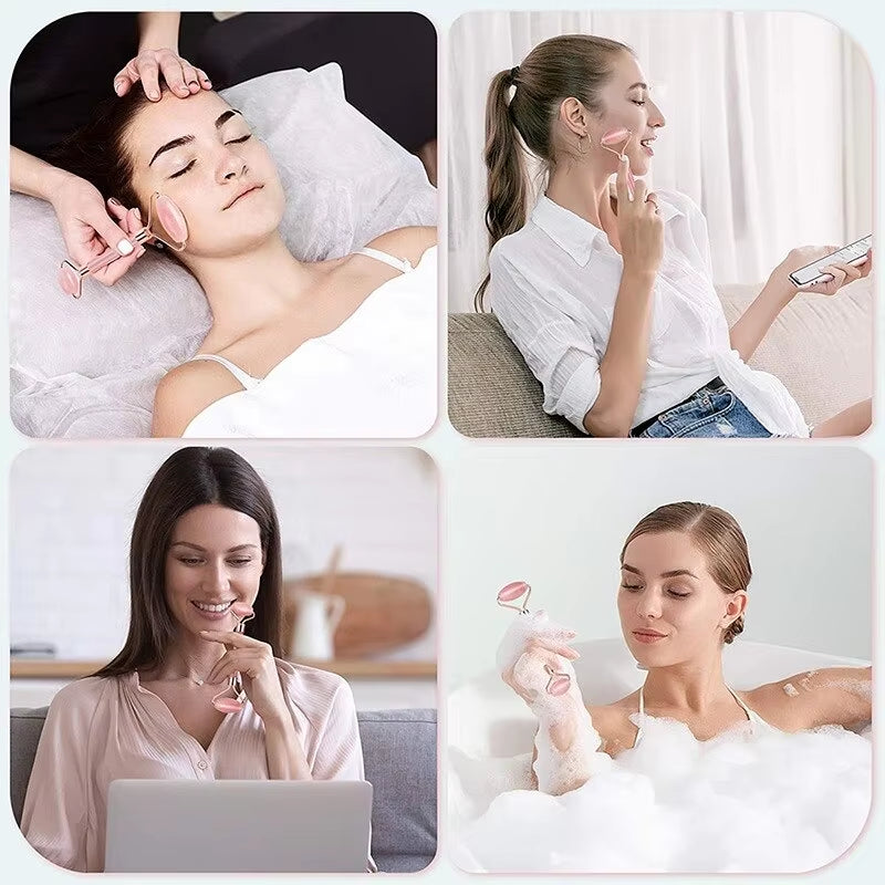 Revitalize Your Skin with Natural Stone Gua Sha Jade Scraper - Facial Massage Tool for Firm, Radiant Skin!