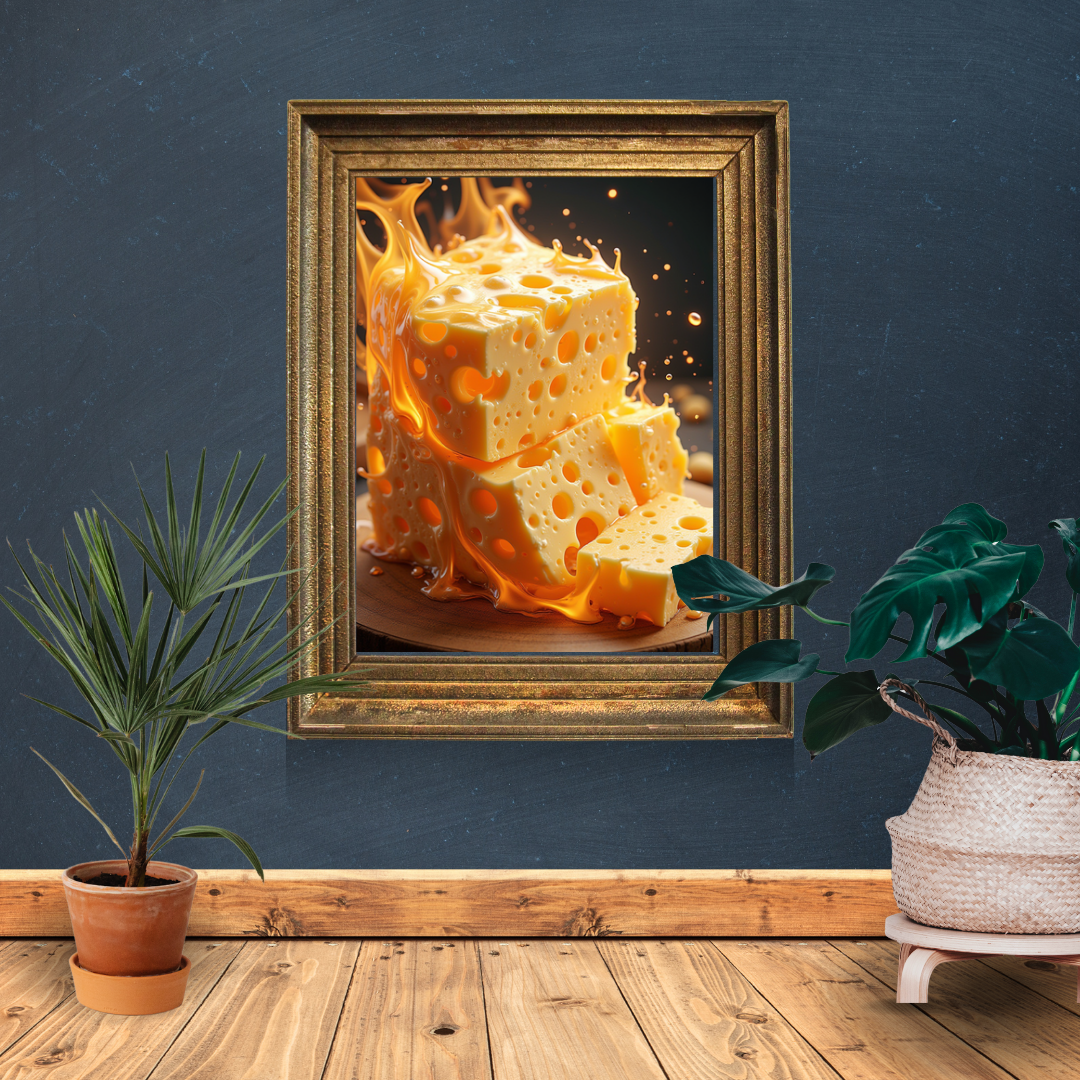 Cheese - NFT : BioADigital Art.