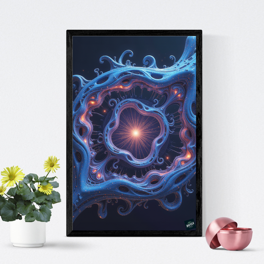 Celestial Convergence (NFT) - BioDigital Art