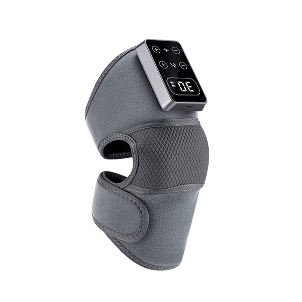 Ultimate Rechargeable Heated Knee Massager with Vibration - 5 Heat Levels for Relaxation and Support