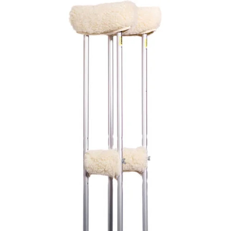 Crutch Covers with Hand Grip and under Arm Pad