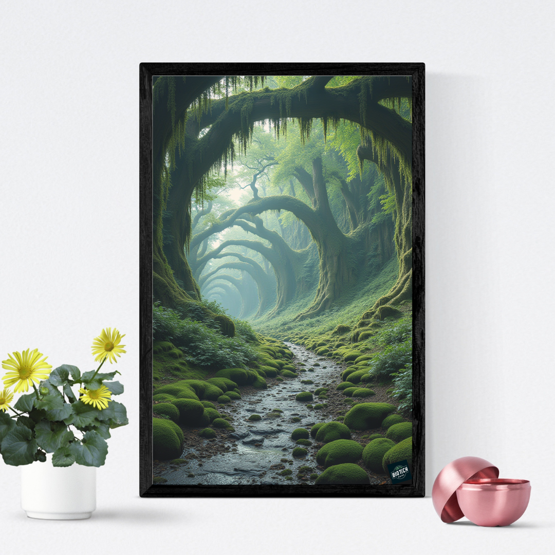 Forest Pathway - NFT BioDigital Art