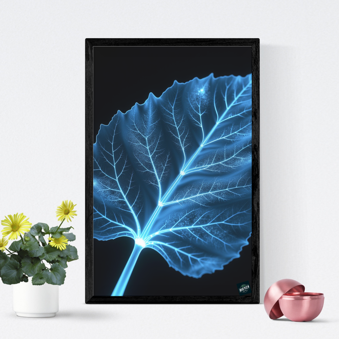 BioLuminous Leaf NFT – BioDigital Art