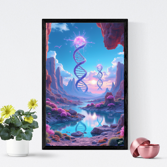 Genesis Canyons (NFT) - BioDigital Art