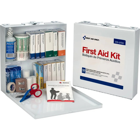 196-Piece Worksite First Aid Kit