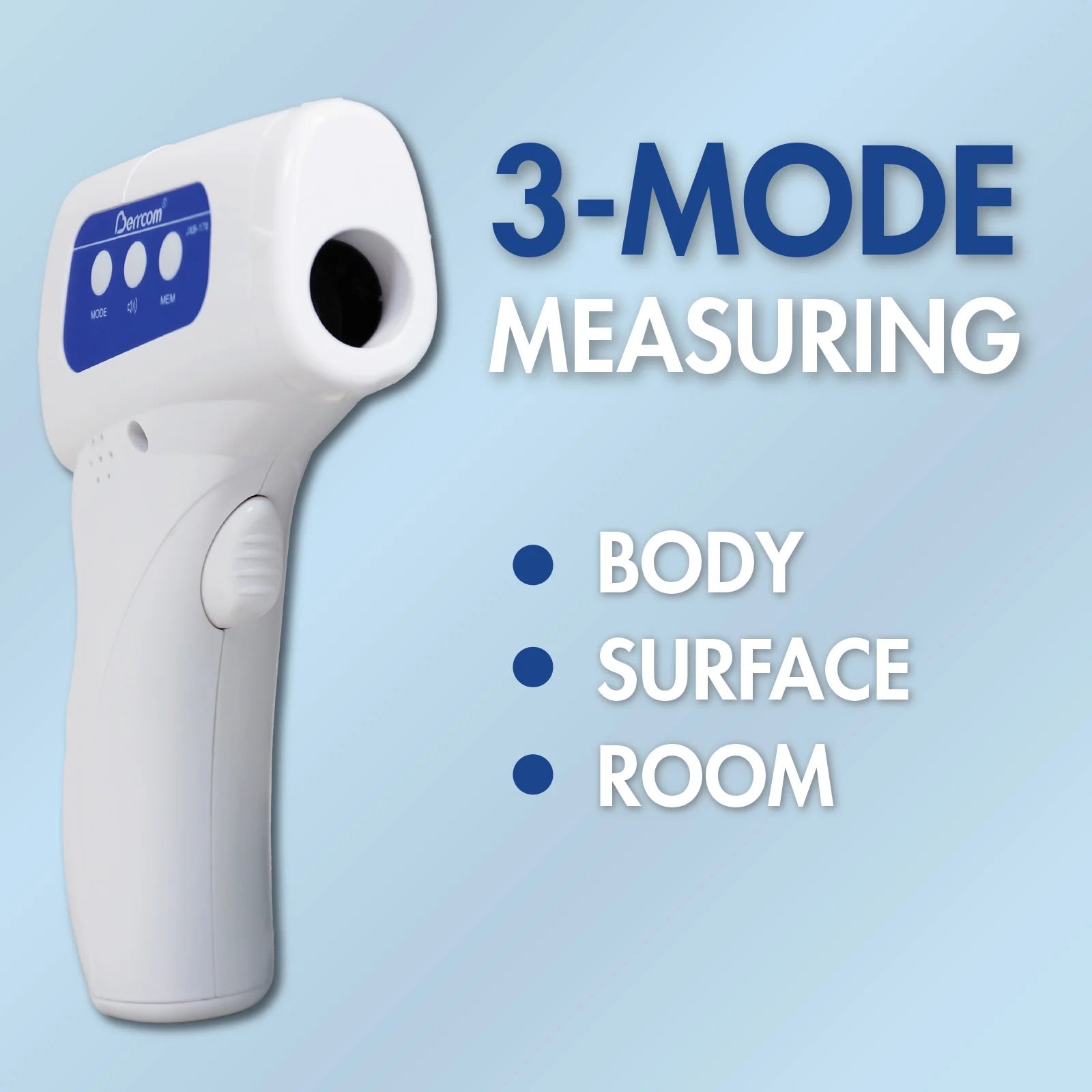 Professional Non-Contact Infrared Thermometer for Precise Fever Assessment in Adults and Children