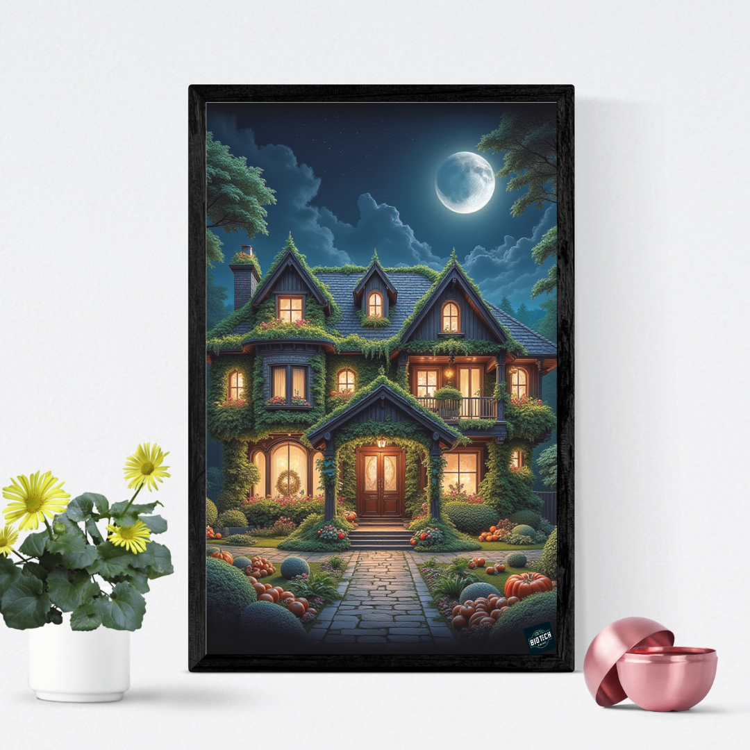 Moonlit Haven – NFT : BioDigital Art