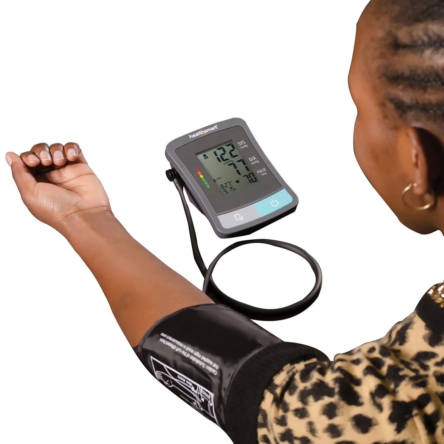 Automatic Digital Blood Pressure Monitor with Large Cuff for Precise Health Assessment