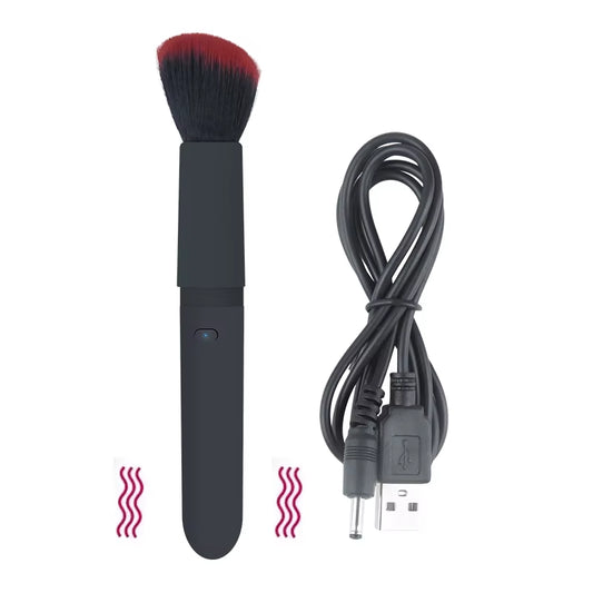 Revolutionize Your Makeup Game: Flawless Blending with the Vibrating Brush - 10 Vibration Frequencies!