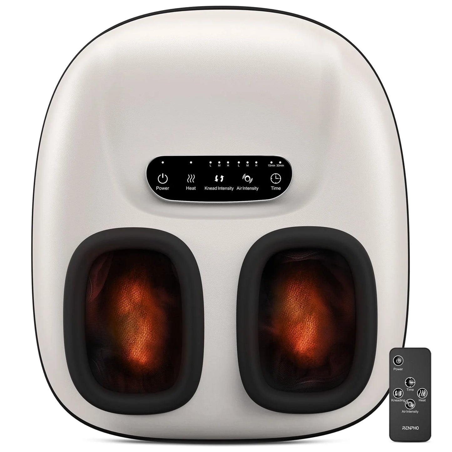 Relaxing Foot Massager with Heat - Perfect for Tired Feet & Improved Blood Circulation, Fits Up to Size 11, Ideal Gift!