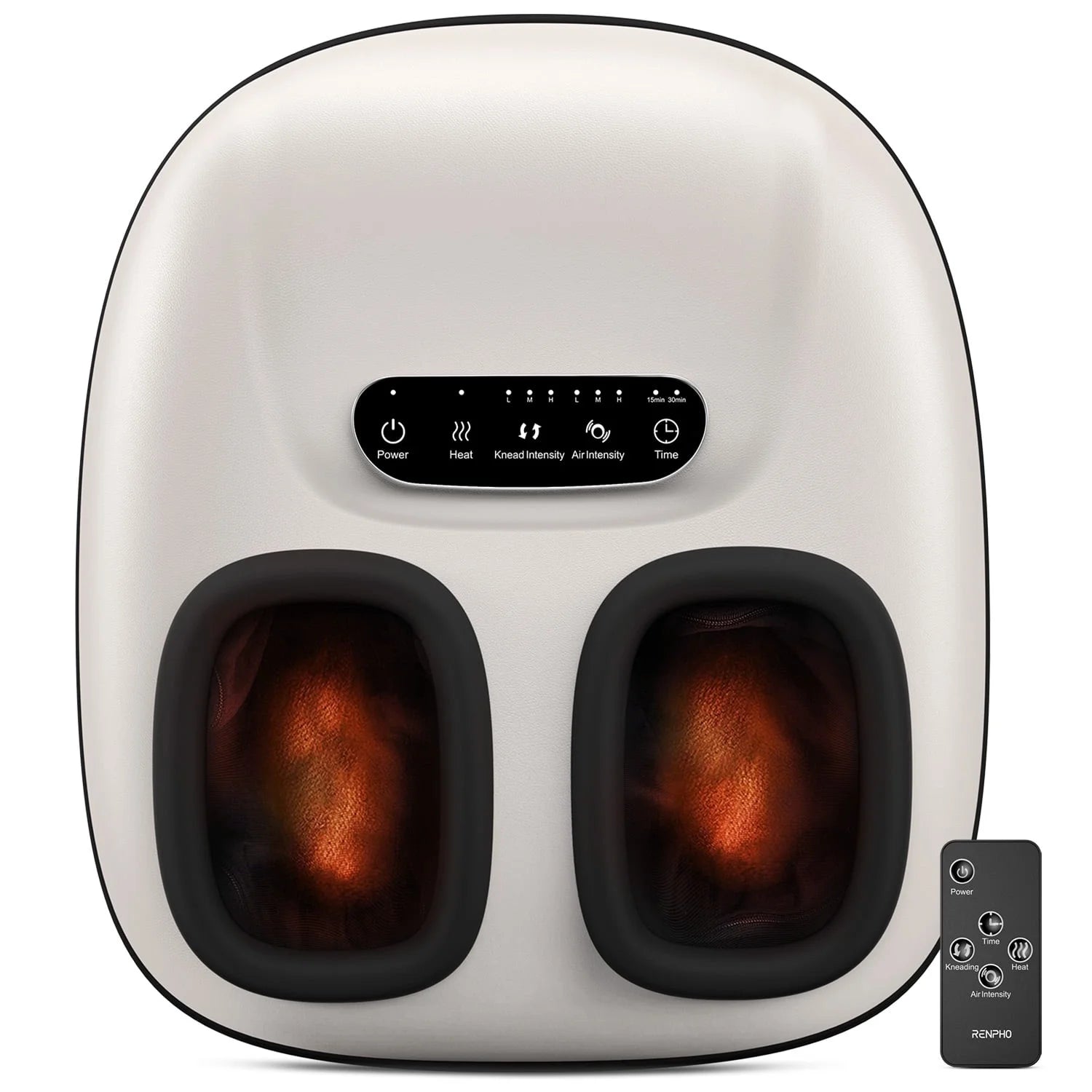 Relaxing Foot Massager with Heat - Perfect for Tired Feet & Improved Blood Circulation, Fits Up to Size 11, Ideal Gift!