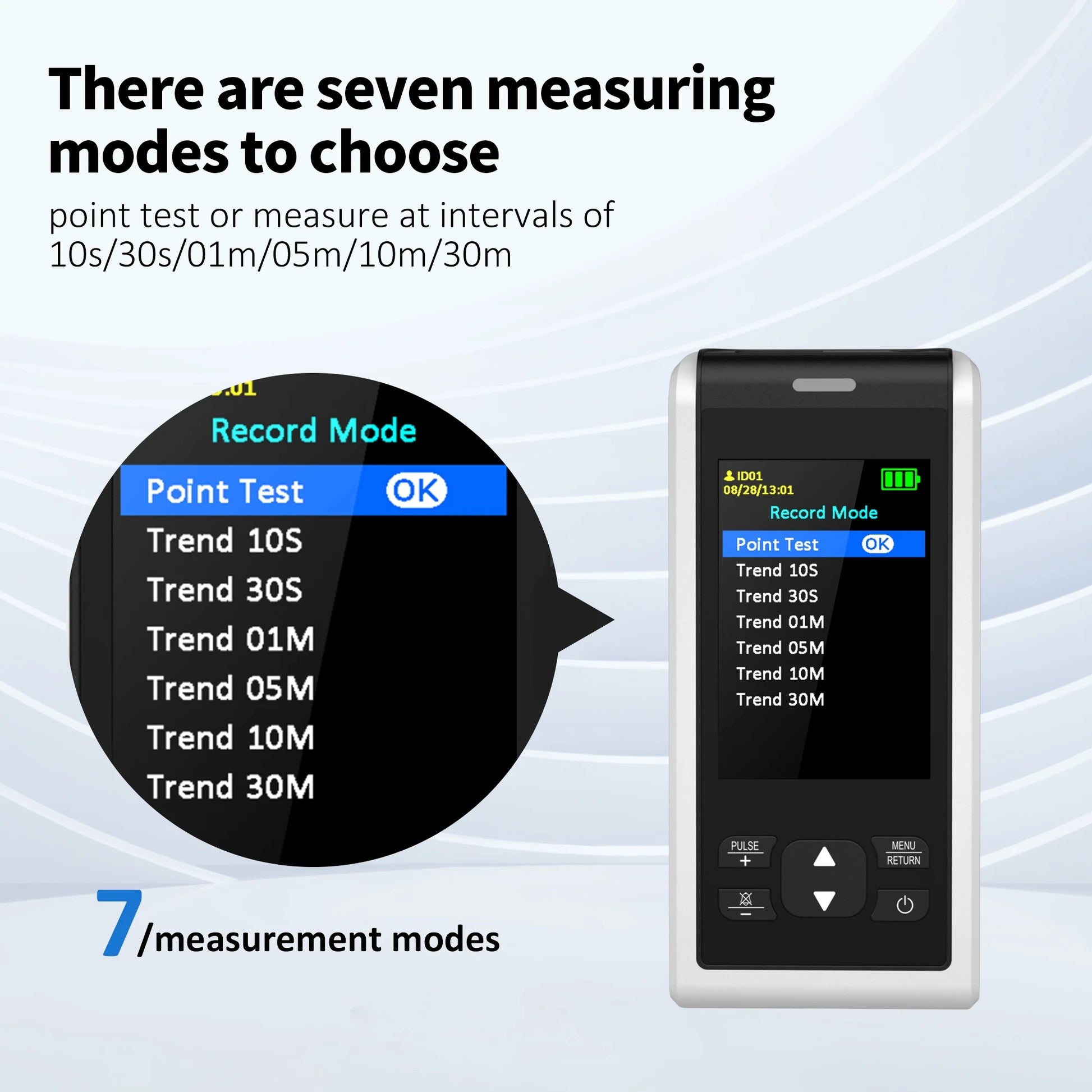 Handheld Pulse Oximeter, Fingertip Pulse Oximeter for Adult Blood Oxygen Saturation Monitor with Spo2 & Pulse Rate
