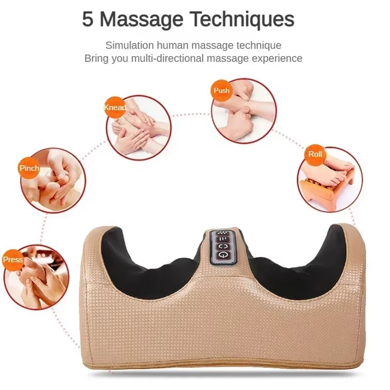 Ultimate Infrared Shiatsu Foot Massager - Experience Deep Tissue Calf Therapy for Total Relaxation and Instant Fatigue Relief!