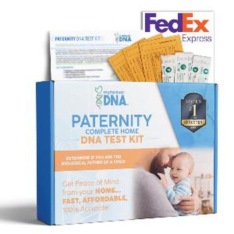 Home Paternity DNA Test Kit | 1 Child + 1 Alleged Father