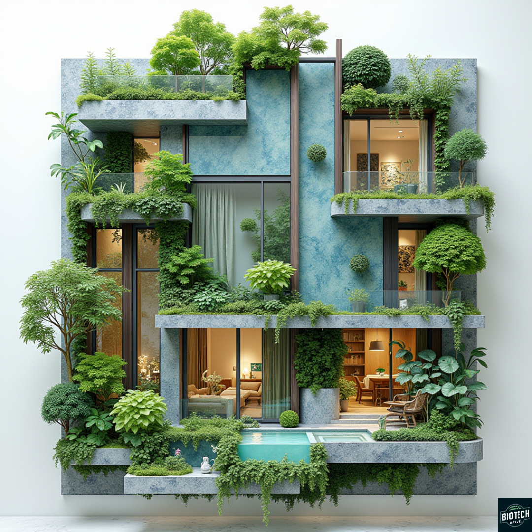 Plant House (NFT) - BioDigital Art.