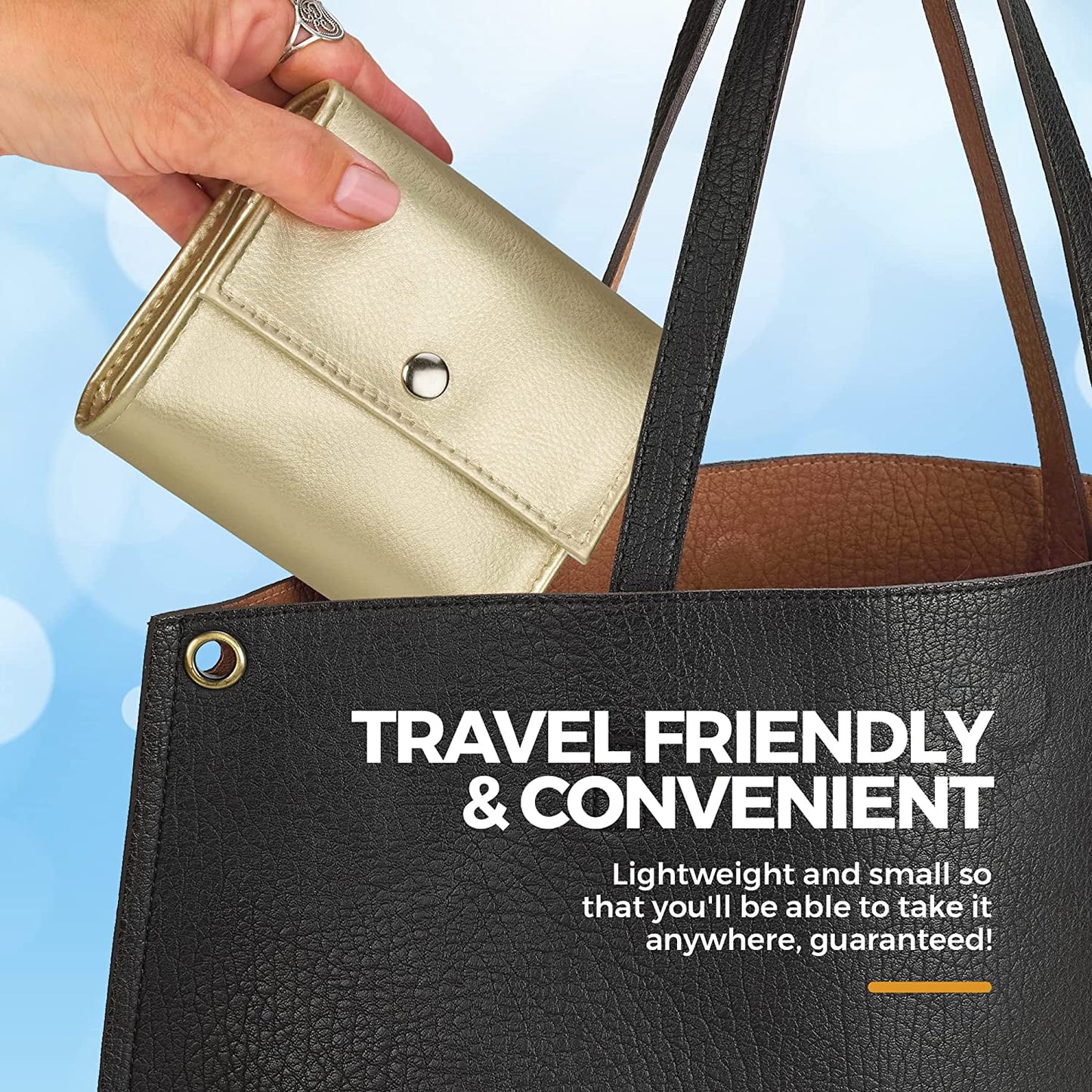 Weekly Pill Organizer Wallet - 2 Pack, Compact Travel Pill Case