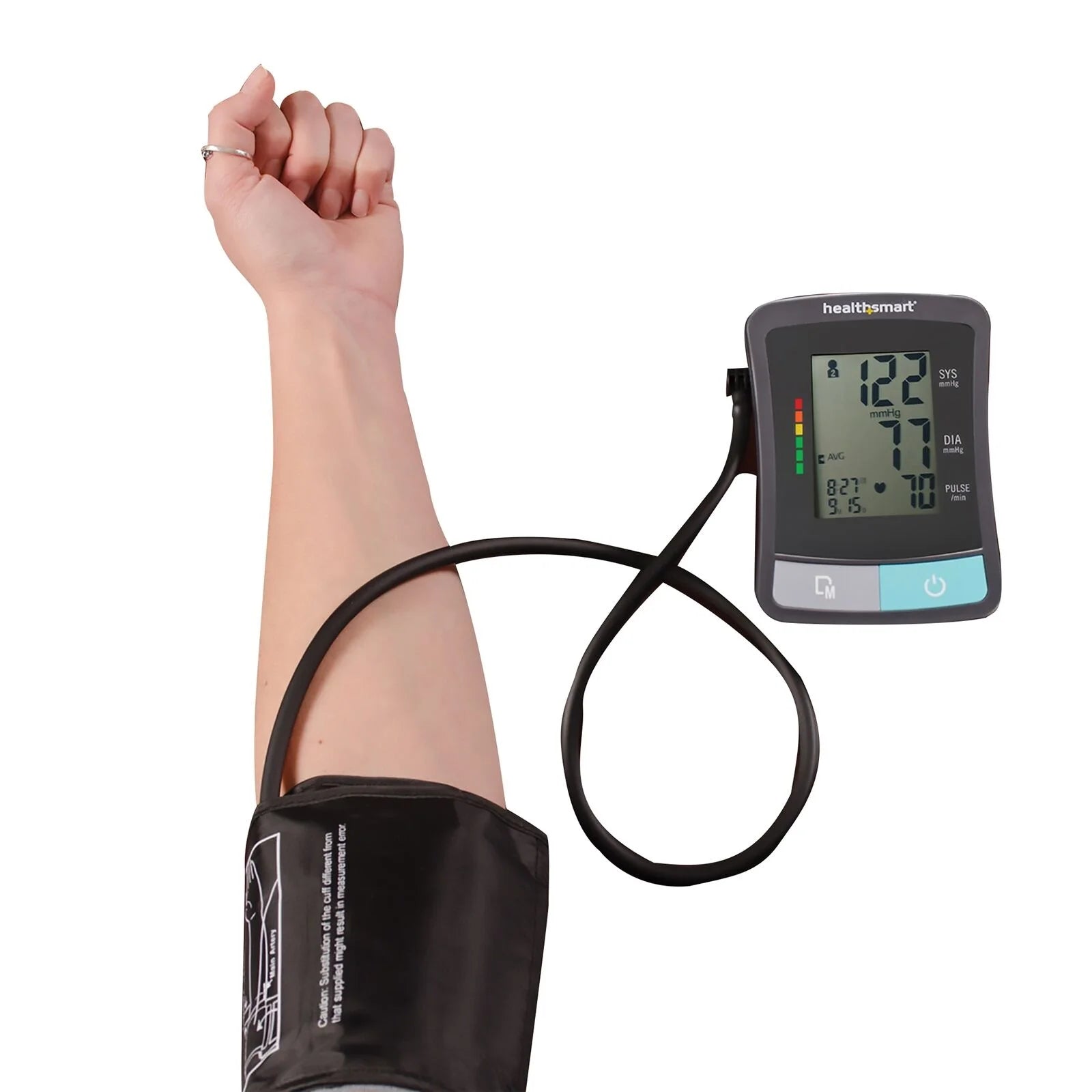 Automatic Digital Blood Pressure Monitor with Large Cuff for Precise Health Assessment