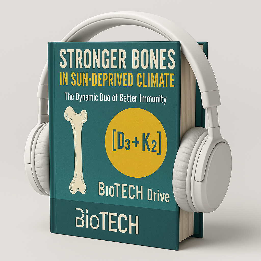 Stronger Bones in Sun-Deprived Climates - D3 + K2