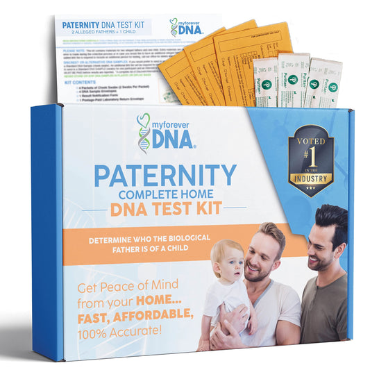 Paternity DNA Collection Kit (2 Alleged Fathers + 1 Child) -