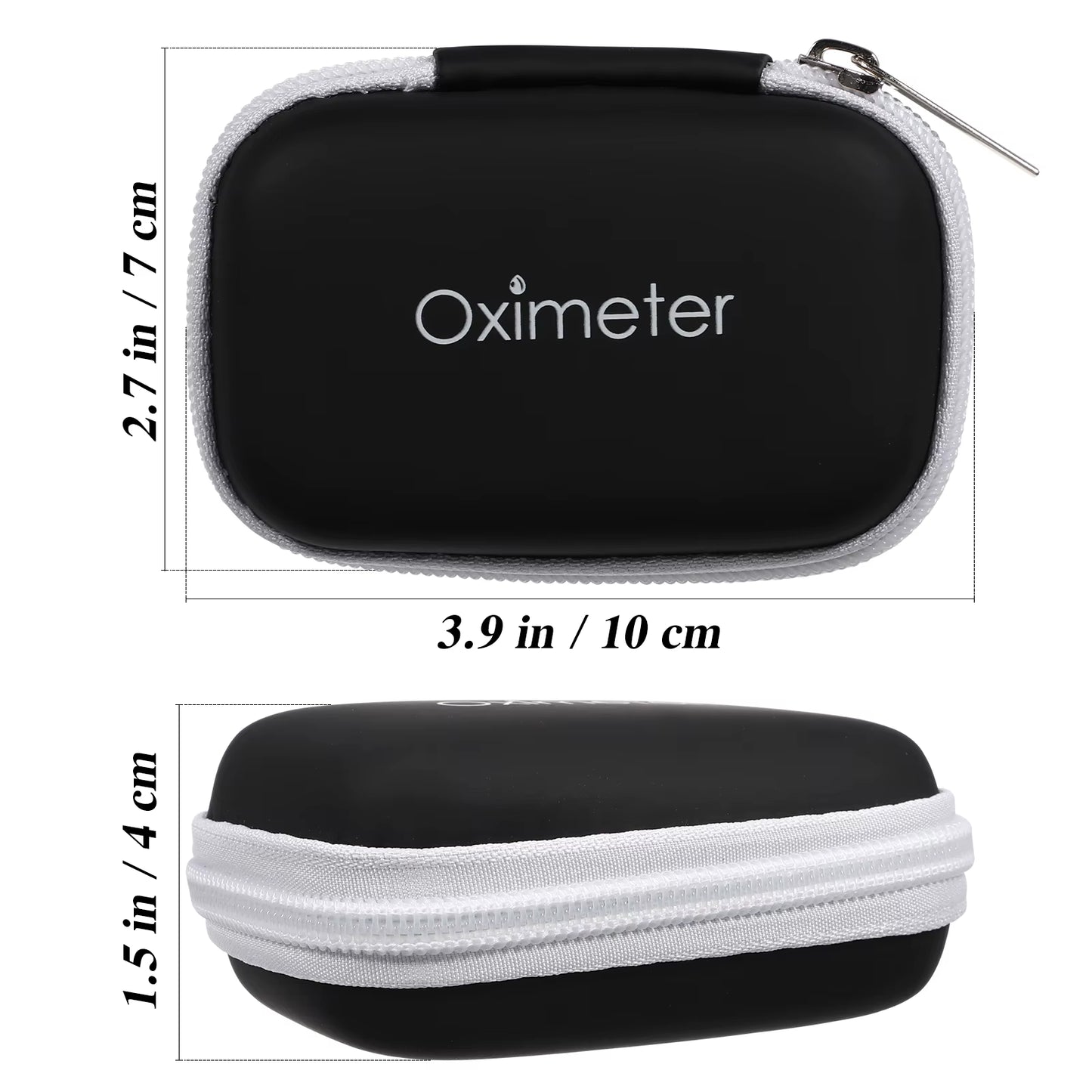 Pulse with Case Fingertip Pulse Oximeter Case 1Pc Carry Case 