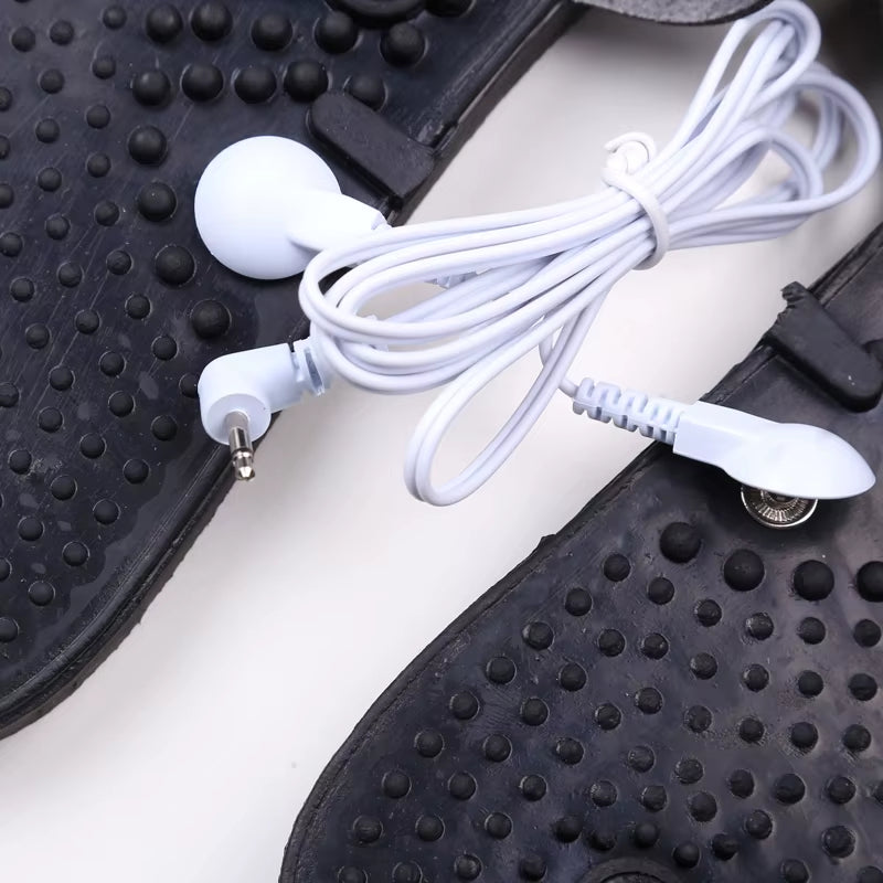 Ultimate Electric Foot Massager Slippers - Relax and Relieve Muscle Tension with Soothing Tens Therapy