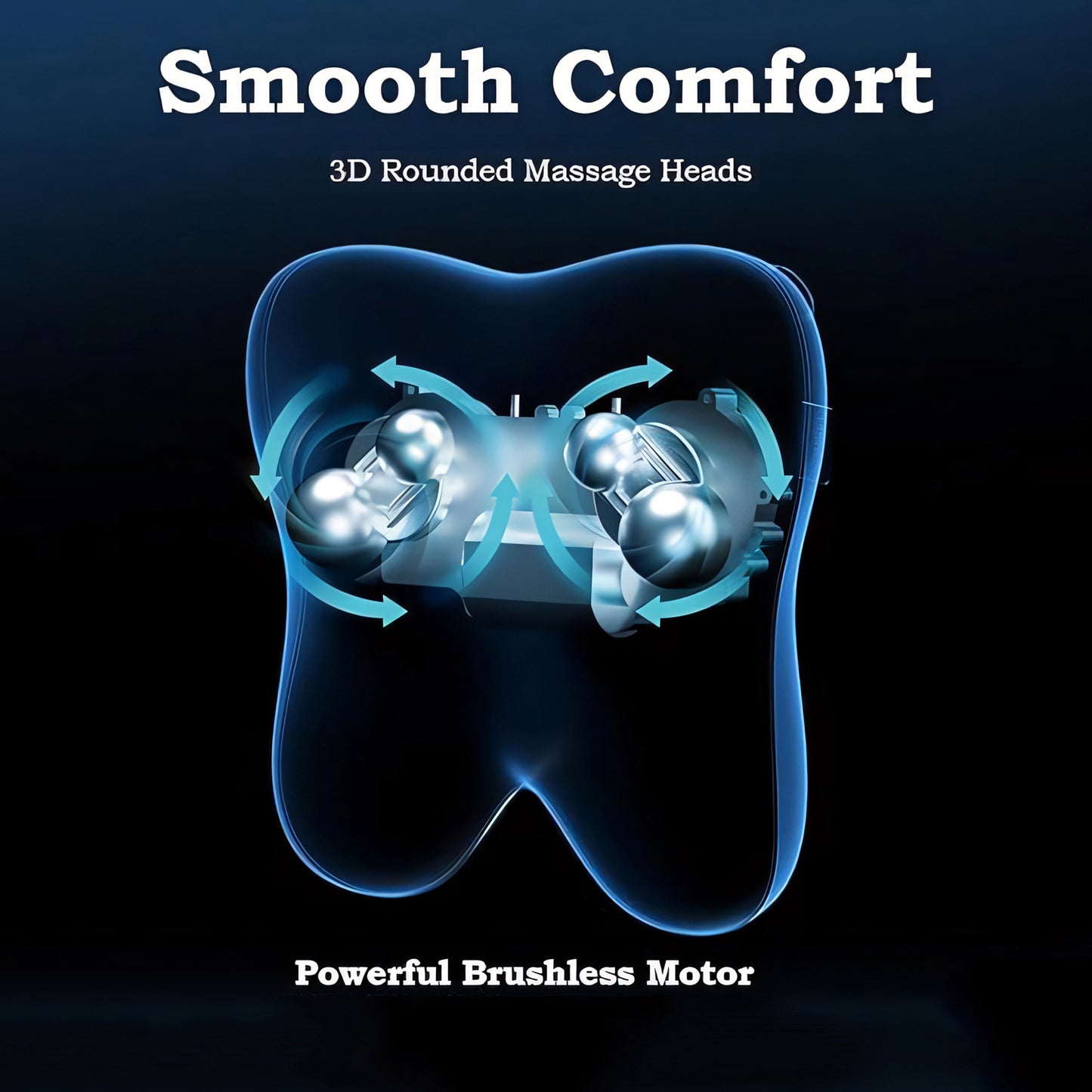 Ultimate Neck and Back Acupressure Massager Pillow - Perfect Full Body Relaxation Gift!