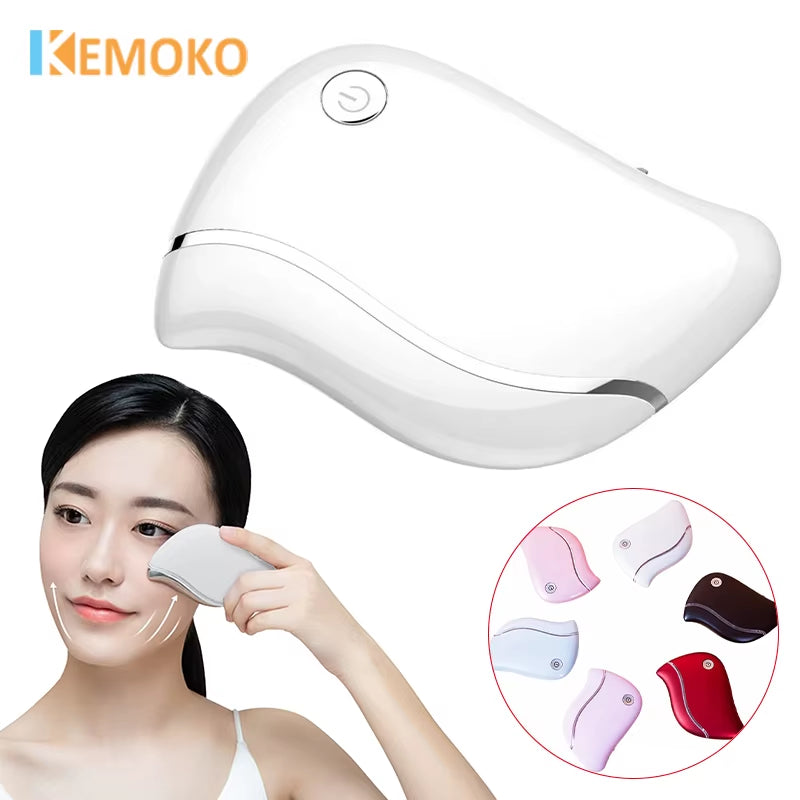 Revitalize Your Skin: 4-in-1 Electric Gua Sha Facial Massager for Youthful, Firm Skin