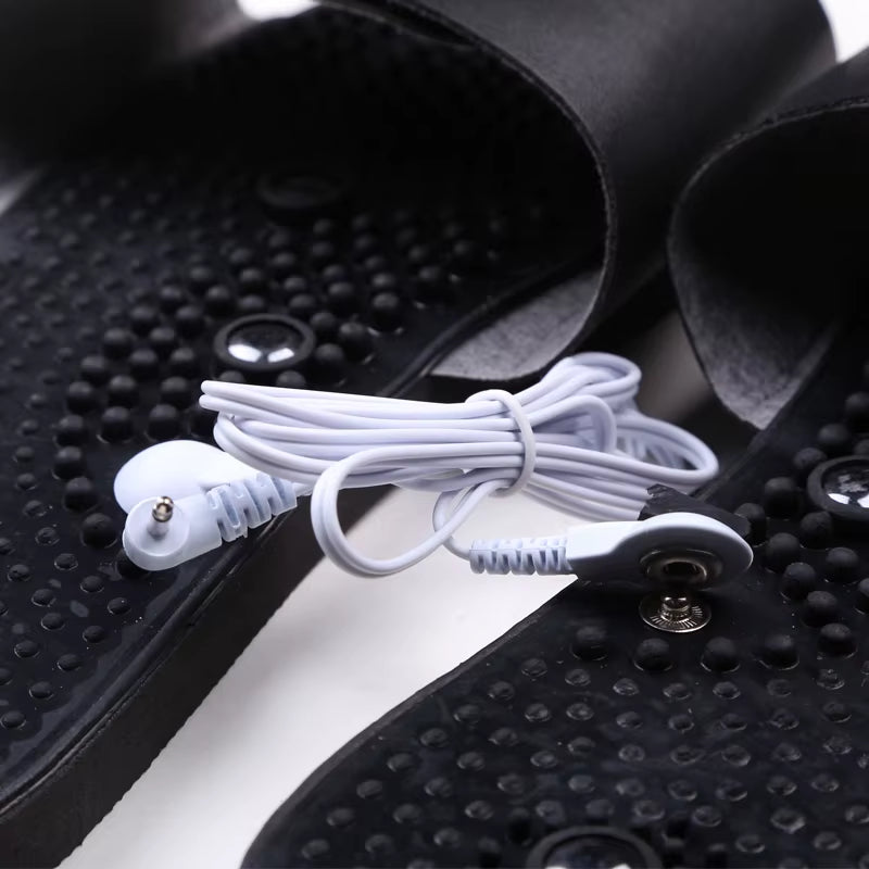 Ultimate Electric Foot Massager Slippers - Relax and Relieve Muscle Tension with Soothing Tens Therapy