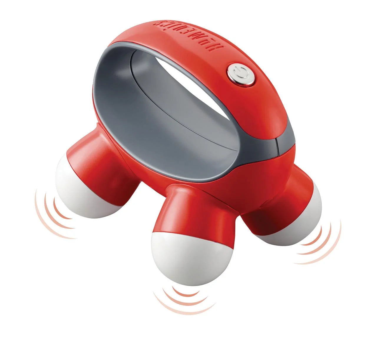 Quatro Mini Hand-Held Massager - 2 Pack with Vibration & 4 Massage Nodes for Ultimate Relaxation