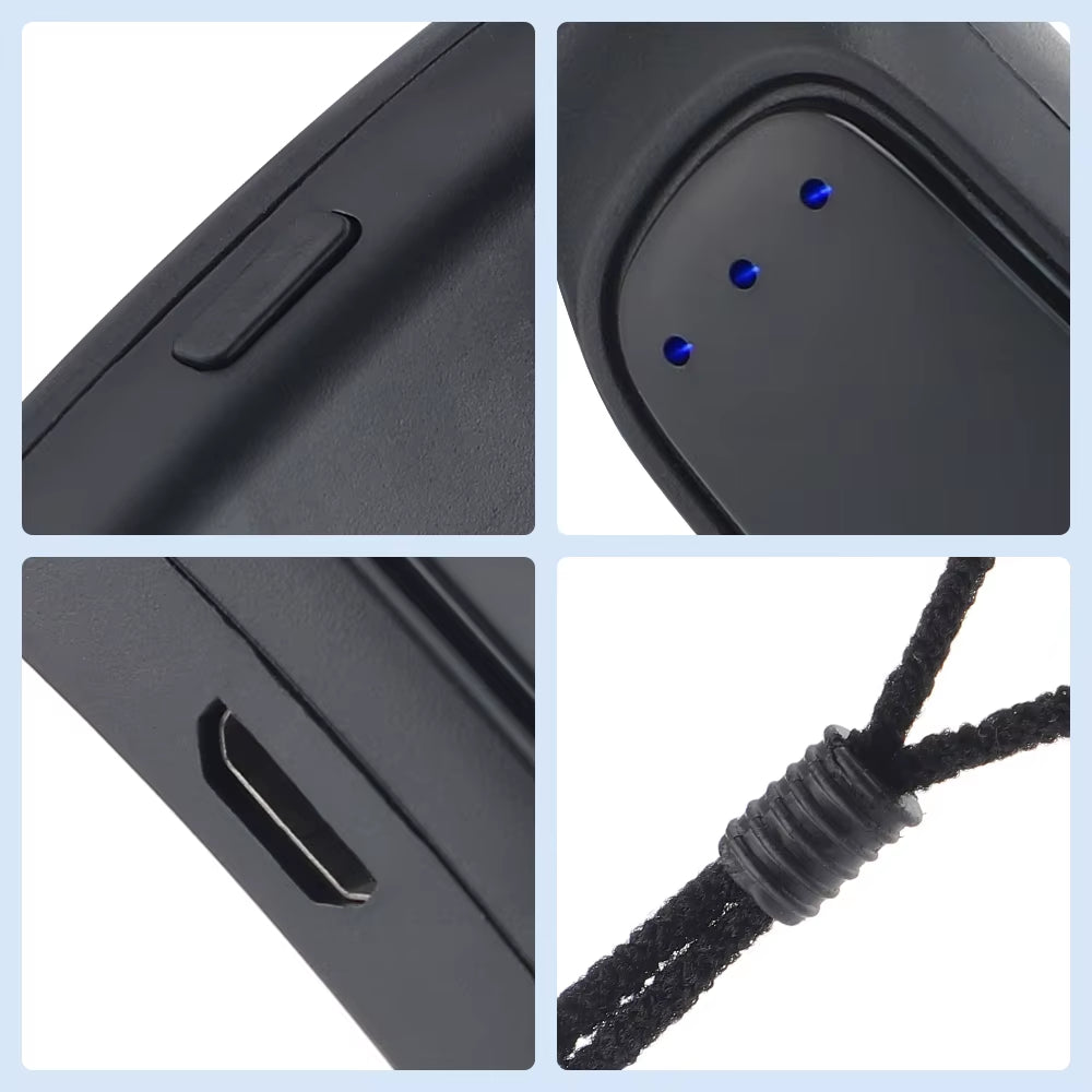 Revolutionary Smart Anti-Snoring Device - Comfortable EMS Pulse Solution for Peaceful Sleep and Healthier Nights