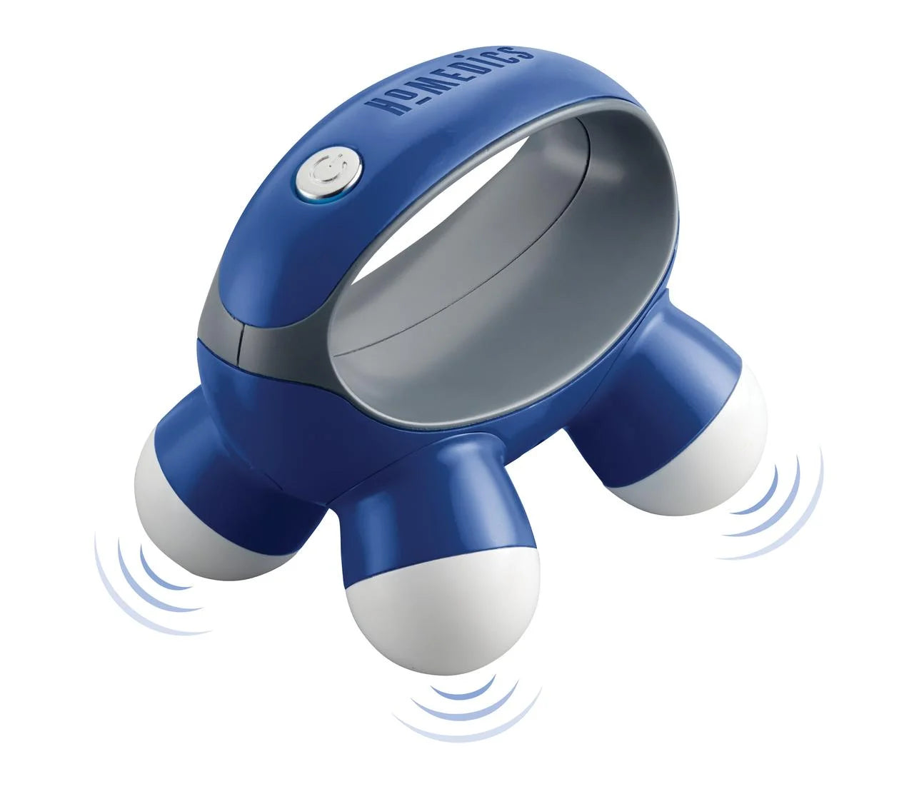 Quatro Mini Hand-Held Massager - 2 Pack with Vibration & 4 Massage Nodes for Ultimate Relaxation